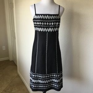 Ann Taylor Loft Linen Sun Dress Sz 6